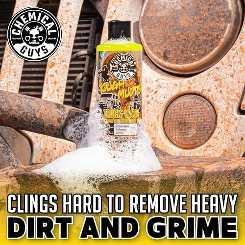 Chemical Guys CWS20264 Tough Mudder Foaming Truck, Off Road, ATV and RV Heavy Duty Wash Soap,(Works with Foam Cannons, Foam Guns or Bucket Washes), 64 fl oz (Half Gallon), Lemon Scent - 64 Fl Oz (Pack of 1) thumbnail 7