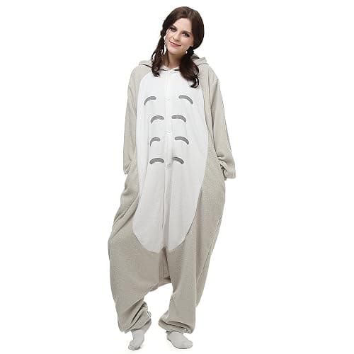 Wishliker Adult Onesie Animal Pajamas Halloween Cosplay Costumes Party Wear Blue thumbnail 2