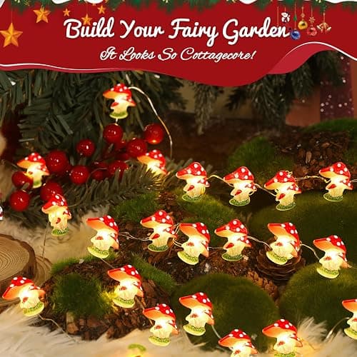 Mushroom lights room decor thumbnail 5