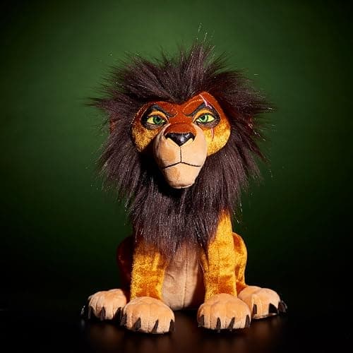 Disney Villains Collection: Scar, 13-inch Collectible Stuffed Animal, The Lion King, Kids Toys for Ages 3 Up by Just Play thumbnail 4