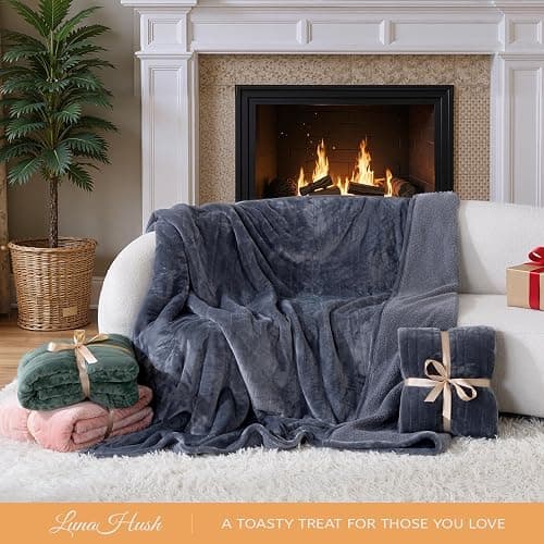 Electric Blanket Heated Throw, 50" x 60" Heated Blanket with 8 Heat Levels & 8 Hours Auto Off, Fast Heating Blankets Machine Washable with ETL Certification, Pink thumbnail 8