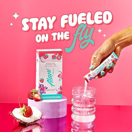 Alani Nu HAWAIIAN SHAVED ICE, Energy Sticks Drink Powder, 200mg Caffeine, Pre Workout Performance with Antioxidants, On-The-Go Drink Mix, Biotin, B Vitamins, Zero Sugar, 5 Calories, 10 Pack thumbnail 3