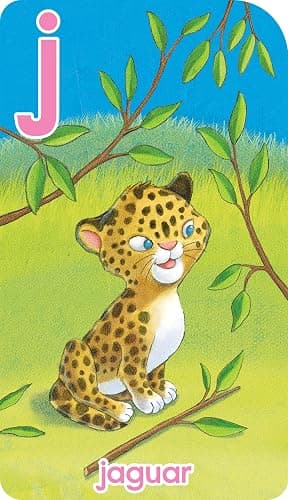School Zone Go Fish Alphabet Game Cards: Preschool, Kindergarten, 1st Grade, ABC's, Matching, Uppercase and Lowercase Letters, Word-Picture Recognition, Animals, Ages 4+, Packaging May Vary thumbnail 7