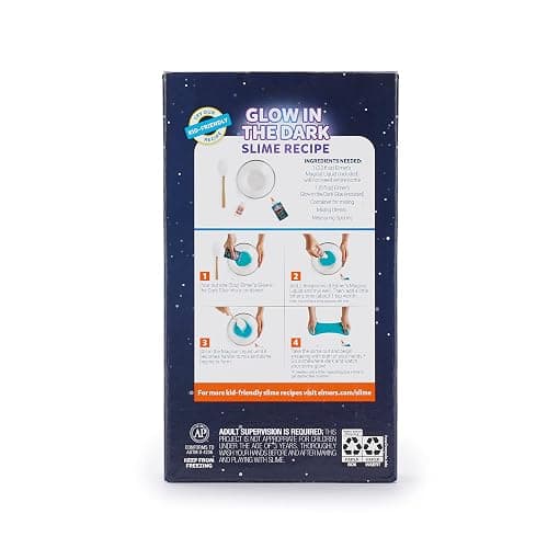 Elmer’s Glue Slime Kit Dinosaur Night Makes Color Changing and Glow in the Dark Slime Includes Liquid Glue and Activator 4 Count thumbnail 9