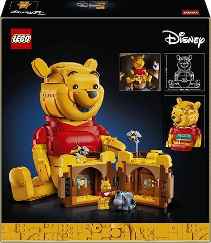 LEGO | Disney Winnie the Pooh - Building Set for Adults - Display Model w/Honey Pot, Collectible Minifigure & Eeyore Figure - DIY Nostalgic Gift Idea for Fans - 43300 thumbnail 9