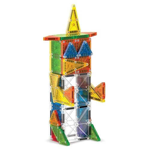 MAGNA-TILES microMAGS 70-Piece Deluxe Magnetic Construction Set, The Original Magnetic Building Brand thumbnail 7