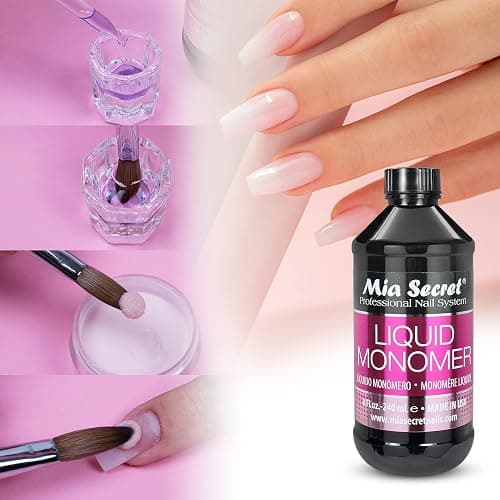 Mia Secret 4 fl oz EMA Liquid Monomer, Advanced Blended Acrylic Liquid for Acrylic Nails Application  thumbnail 5