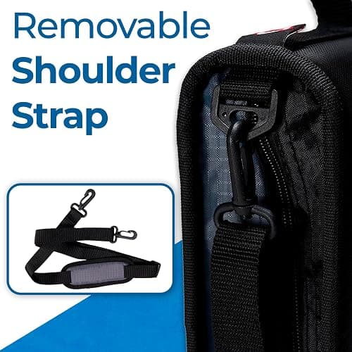Case-it Universal Zipper Binder | 2-Inch O-Rings, 13-Inch Laptop/Tablet Padded Pocket, 400 Sheet Capacity, Multiple Storage Pockets & Shoulder Strap | School & Office Organizer | LT-007 Lavender thumbnail 7