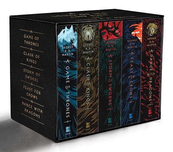 George R. R. Martin's A Game of Thrones 5-Book Boxed Set (Song of Ice and Fire Series) thumbnail 2
