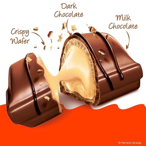 Kinder Bueno Mini, Milk Chocolate and Hazelnut Cream, Individually Wrapped Chocolate Bars, Share Size, 5.7 oz thumbnail 3