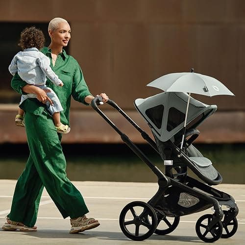 For Those Long Walks On Sunny Days: Bugaboo Parasol– UPF 50+ Sun Protection Umbrella for Bugaboo Strollers thumbnail 6