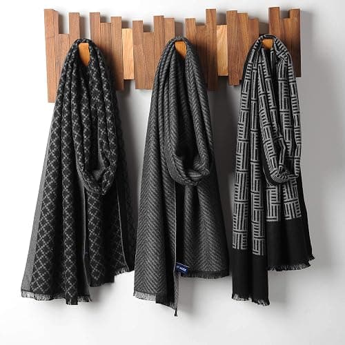 EP Mode Men's Winter Scarf, Cashmere Feel, Super Soft & Warm thumbnail 7