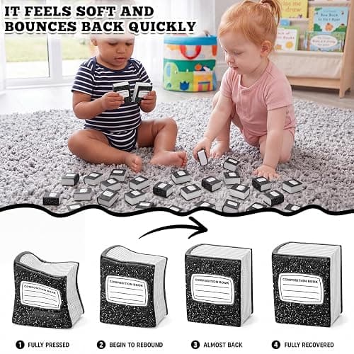 24 Pcs Stress Balls Toys Gift for Kids Back to School Gifts for Student Book Squishy's Fidget Toy Bulk First Day of School Party Favor Classroom Reward Prize Relief Toy for Exchange Gift (Funny) thumbnail 6