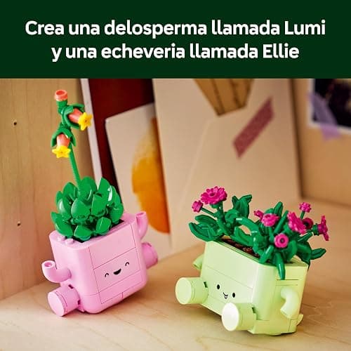 LEGO Botanicals Plantas Bailarinas - Set con 2 Flores Artificiales y Macetas Color Pastel - Plantas de Interior para la Decoración del Dormitorio - Regalo para Niñas de 9+ Años y Adultos - 11506 thumbnail 3