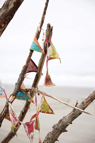 Creative Co-Op Vintage Kantha Quilt Garland thumbnail 7