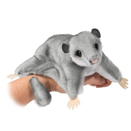 Douglas Squeek Sugar Glider Plush Stuffed Animal | 12 inch Long with Tail - Image 1