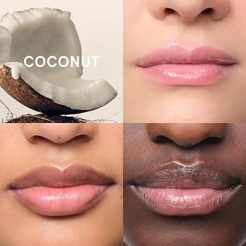 Glossier Balm Dotcom Hydrating Lip Balm - Universal Salve, Up to 12Hr Moisture - Lanolin, Beeswax & Castor Oil for Dry Lips, Cuticles & Skin - Coconut, Clear Untinted, 15ml thumbnail 7