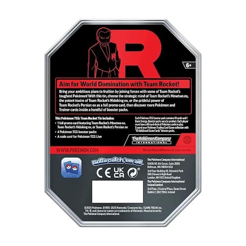Pokémon TCG: Team Rocket Tin thumbnail 3