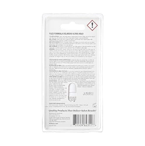KISS Powerflex Brush-On Nail Glue, Flex Formula for Ultra Hold of False Nails, Instantly Repairs Breaks and Tears thumbnail 4