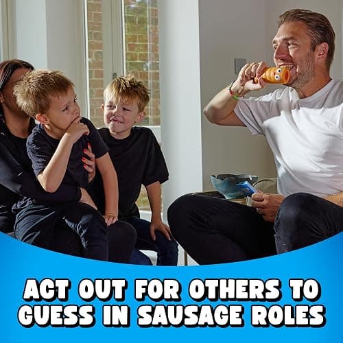 Sausage Roll Board Game | The Ultimate Challenge Game For Kids Teens and Adults | Individual or Team Competition & Silly Challenges | Easy Setup & Quick Play thumbnail 6