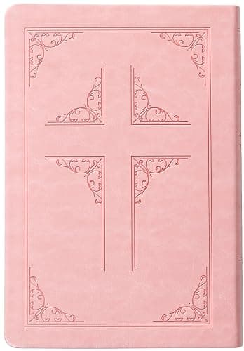 KJV Holy Bible: Blush (Light Pink), Giant Print (14 pt) – Thumb Indexed, Faux Leather, King James Version thumbnail 2