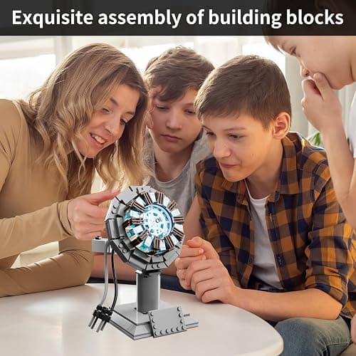 APENGBAOL Arc Reactor Building Block Set, A Model Toy Proof That Tony Has A Heart,A Gift for Adults and Children thumbnail 2