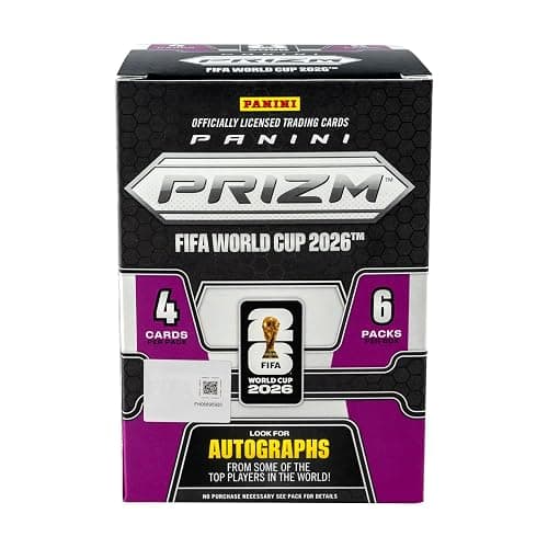 2026 Panini Prizm World Cup Soccer Exclusive Trading Cards Value Box | 2026 Panini Prizm World Cup Soccer Exclusive Trading Cards Value Box thumbnail 2