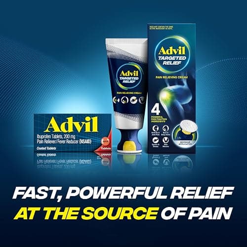 Advil Pain Reliever and Fever Reducer, Pain Relief Medicine with Ibuprofen 200mg for Headache, Backache, Menstrual Pain and Joint Pain Relief - 300+24 Coated Tablets thumbnail 10