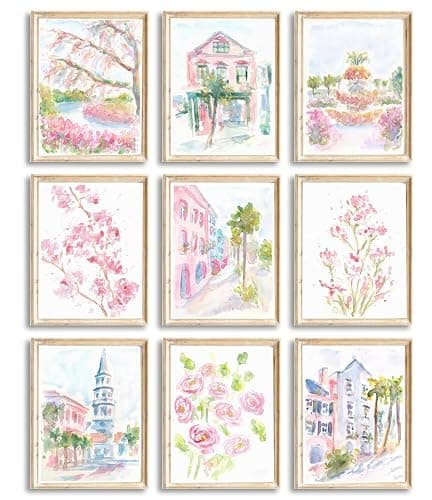 Charleston South Carolina Wall Art (Poster, 12x16in) - Image 1