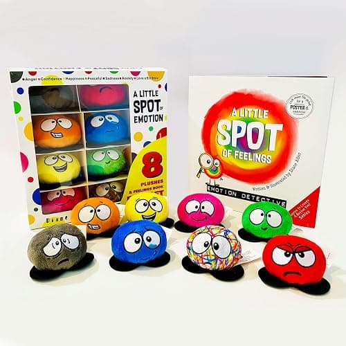 A Little SPOT of Emotion 8 Plush Toys with Feelings Book Box Set - Image 1