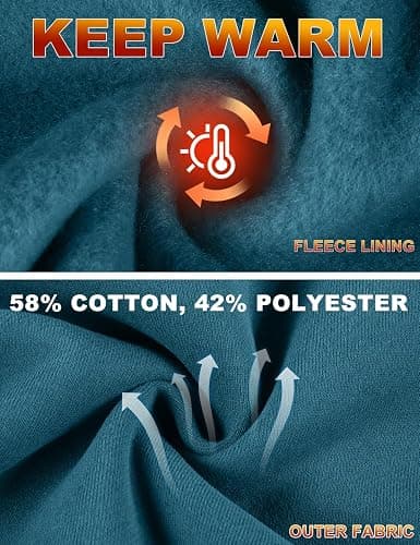 Kissonic Women's Fleece Jogger Sets 2 Pieces Sweatsuits Outfits Crop Top Hoodies Jogger Pants thumbnail 5
