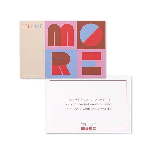 Tell Me More: Couples’ Edition – A Date Night Conversation Starter Game of 52 Questions to Deepen Your Connection with Your Partner thumbnail 5