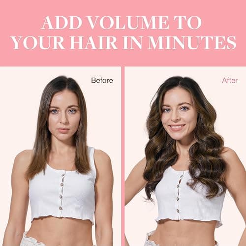 GOO GOO Clip in Hair Extensions Real Human Hair, Remy Human Hair Extensions Clip ins for Women, Natural Human Hair, 22inch 120g 7Pcs, 1B/6/1B Balayage Natural Black to Chestnut Brown thumbnail 5