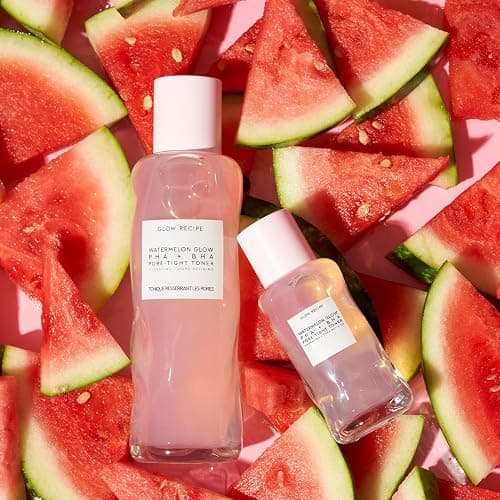 Glow Recipe PHA + BHA Face Toner - Korean Skin Care Pore Minimizer & Gentle Facial Exfoliator for Tightening, Hydrating & Exfoliating - Glycerin, Watermelon & Cactus Water (150ml) - 5 Fl Oz (Pack of 1) - Full Size thumbnail 5