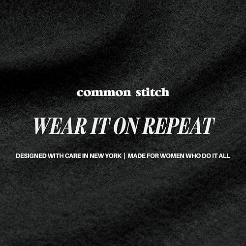 Common Stitch 3 Pack Wide Leg Fleece Sweatpants for Women, Deep Pockets | Soft Fleece, Relaxed Fit, Elastic Drawstring Waist, Lounge, Travel, Everyday Wear thumbnail 7