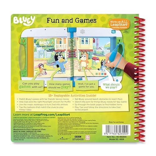 LeapFrog LeapStart Bluey Fun and Games thumbnail 7