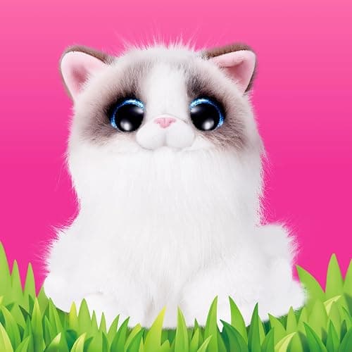 Pets Alive Smitten Kittens Series 2 (Ragdoll) by ZURU – Interactive Plush Cat Toy with 10 Sounds, Surprise Unboxing, Soft Collectible Pet for Ages 3+ thumbnail 6