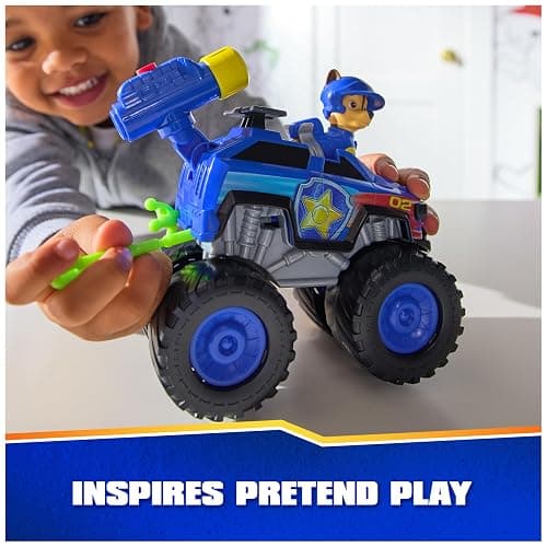 PAW Patrol: Rescue Wheels Chase’s Cruiser, Toy Truck with Projectile Launcher and Collectible Action Figure, Kids Toys for Boys & Girls Ages 3 and up thumbnail 8