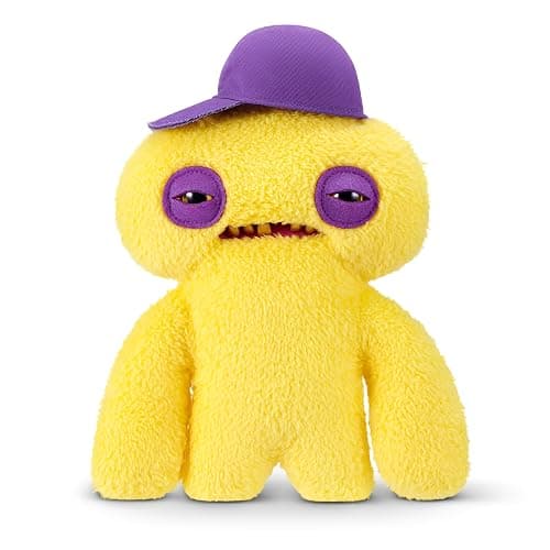 Fuggler Fugg Life 9-Inch Plush Toy (Squidge) by ZURU – Funny Ugly Monster Stuffed Animal with Human-Like Teeth, Quirky Collectible Plush for Kids, Tweens, Teens, Adults & Weird Toy Lovers - Image 1