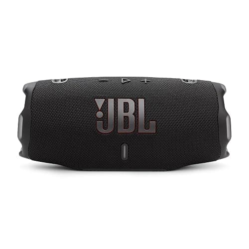 JBL Charge 6 - Portable Waterproof & Drop-Proof Bluetooth Speaker, Bold JBL Pro Sound with AI Sound Boost, 28Hrs of Playtime, Built-in powerbank & Comes with a Sturdy/Removable Carrying Strap (Black) thumbnail 3