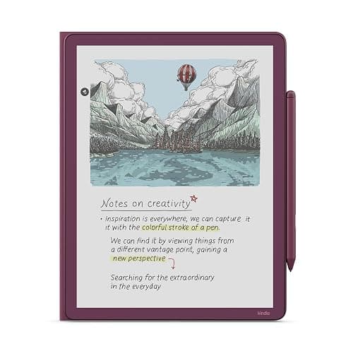 Introducing All-New Amazon Kindle Scribe Executive Folio Cover with Magnetic Attach, Sleek Protective Case - Premium Leather thumbnail 7
