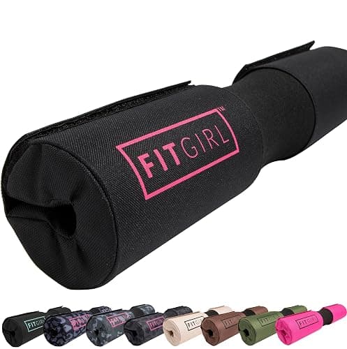 FITGIRL - Squat Pad and Hip Thrust Pad for Leg Day, Barbell Pad Stays in Place Secure, Thick Cushion for Comfortable Squats Lunges Glute Bridges, Olympic Bar and Smith Machine - Image 1
