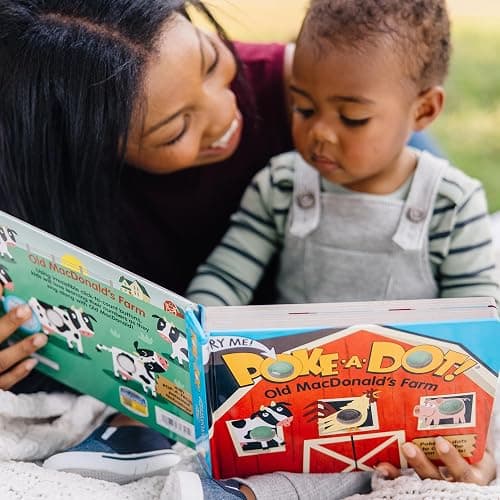 Melissa & Doug Poke-a-Dot! Old MacDonald’s Farm, Interactive Children's Board Book with Buttons to Pop, Educational Sensory Toy for Toddlers & Preschoolers Ages 3+ - FSC Certified thumbnail 6
