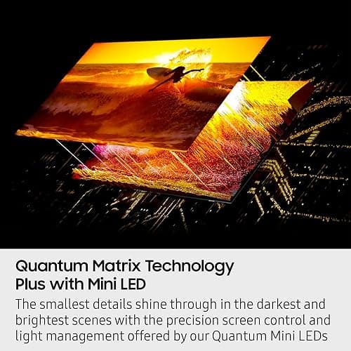 Samsung 50-Inch Class Neo QLED 4K QN90F Series, Vision AI, Mini LED Smart TV (2025 Model, 50QN90F) Neo Quantum HDR+, Object Tracking Sound Lite w/Dolby Atmos, Glare Free, Gaming Hub, Alexa Built-in thumbnail 11