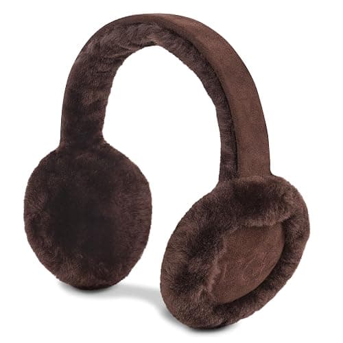 UGG womens Water Resistant Sheepskin Earmuffs With Embroidered Logo thumbnail 3