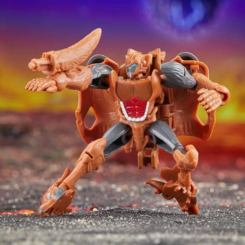Transformers Legacy United Core Class Beast Wars II Universe Tasmania Kid, 3.5-inch Converting Action Figure, 8+ | Transformers Legacy United 3.5 Inch Action Figure Core Class (2024 Wave 1) - Tasmania Kid thumbnail 6
