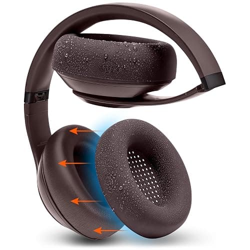 WC SweatZ Studio Pro - Patented Protective Silicone Earpad Covers for Beats Studio Pro Made by Wicked Cushions | Sweatproof & Easily Washable | Brown - Image 1