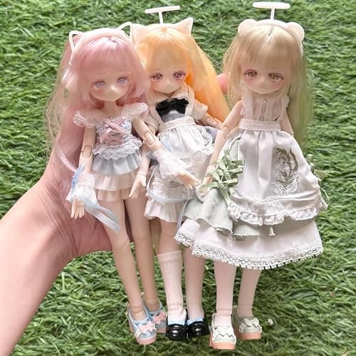 GNATAPIAY 1/12 BJD Dolls Blind Box,Kawaii MJD BJD Dolls High School Campus Series 1/12 Ball Jointed Doll Collectable Action Figure for Girls Birthday Party Gift Toys thumbnail 7