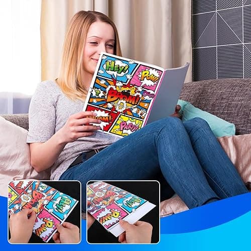 200 PCS Current Size Comic Book Boards, 6.75" x 10.5" Acid-Free Comic Book Backing Boards, Thick and Durable Books Board for Comic Book Storage and Preservation thumbnail 7