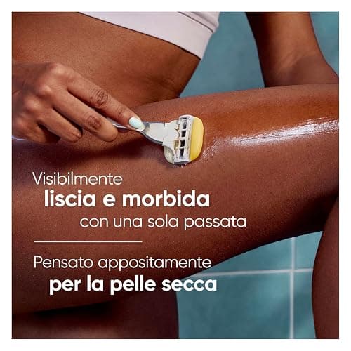 Gillette Venus Pro ComfortGlide Rasoio Da Donna, Al Profumo Di Cocco, 2 Lamette Di Ricambio, Manico In Metallo Riutilizzabile E Gancio Per Doccia thumbnail 2